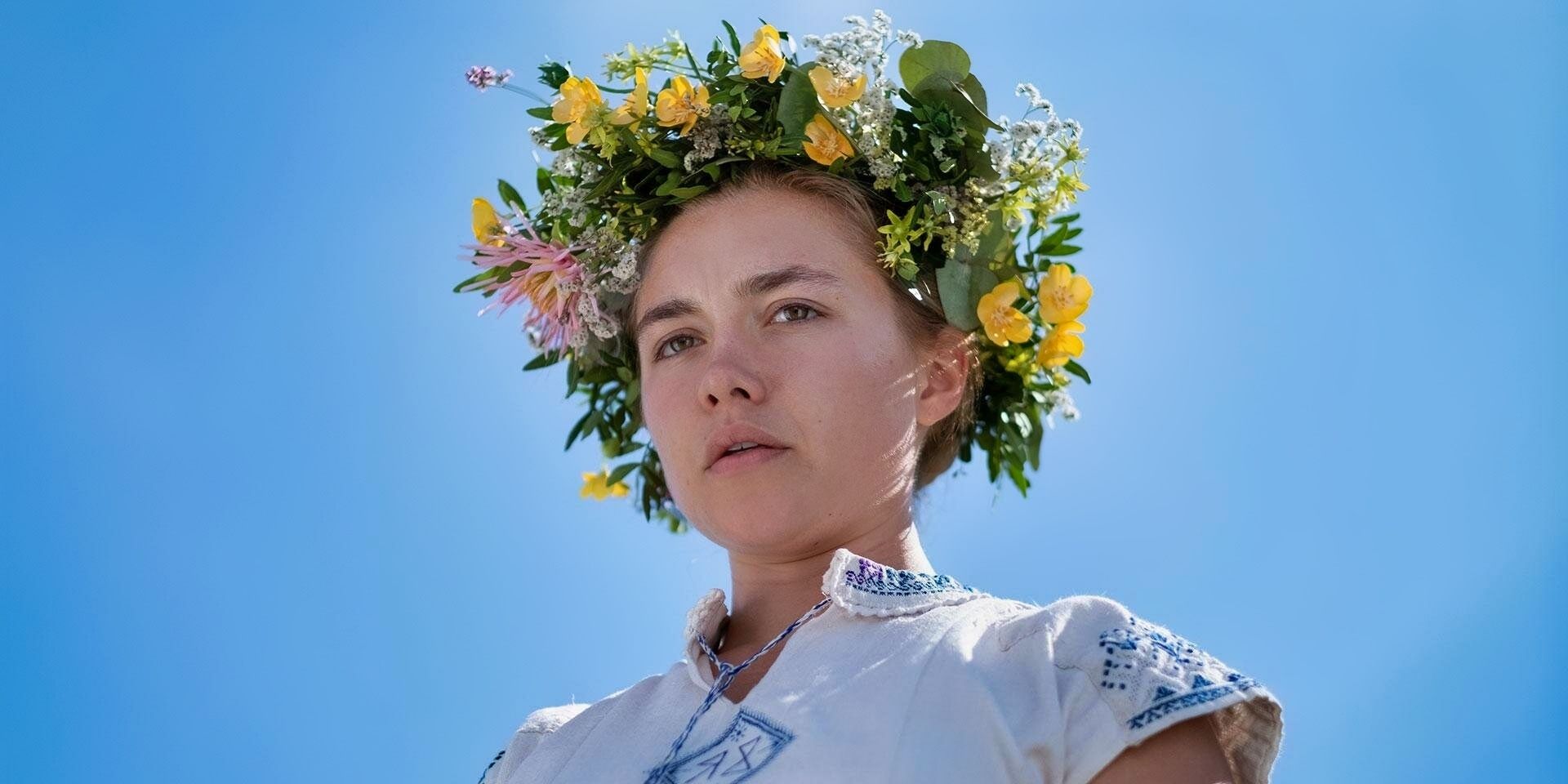 Dani as the May Queen in Midsommar.