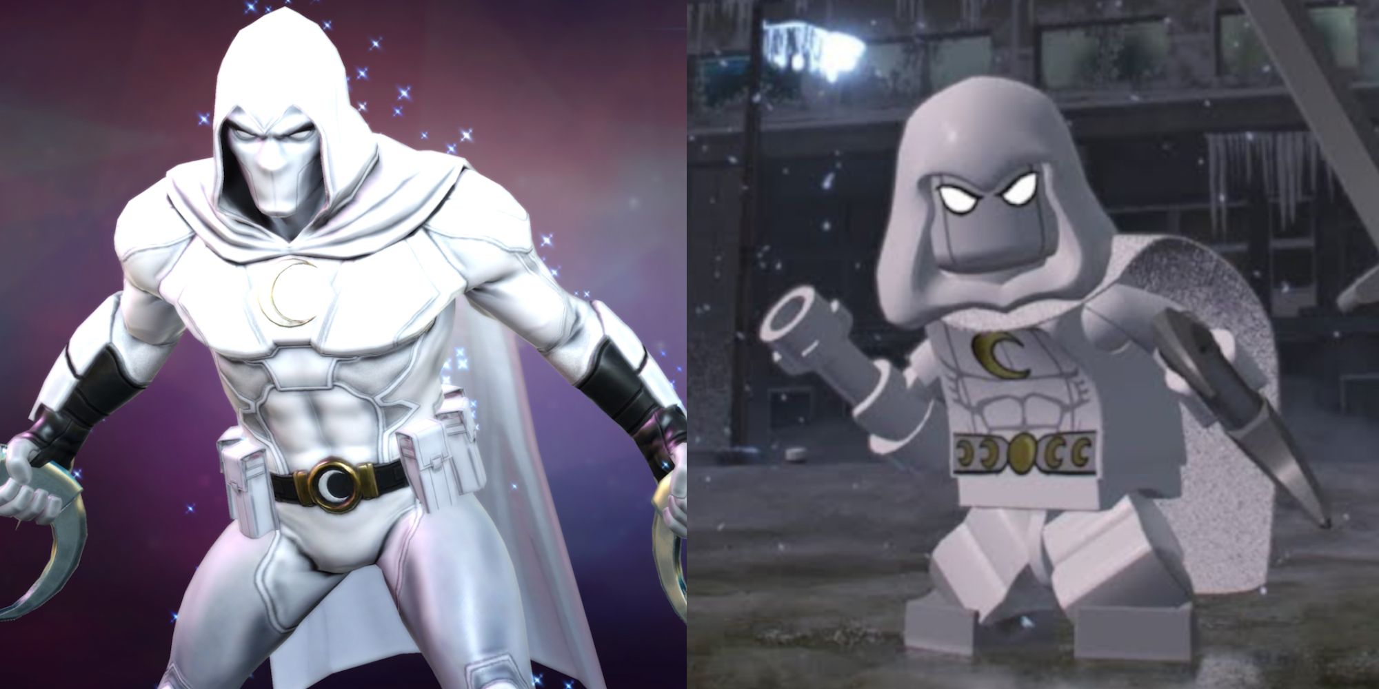 Video Games Moon Knight Appears In Playable Character Marvel Ultimate Alliance Spider-Man Web Of Shadows LEGO Marvel