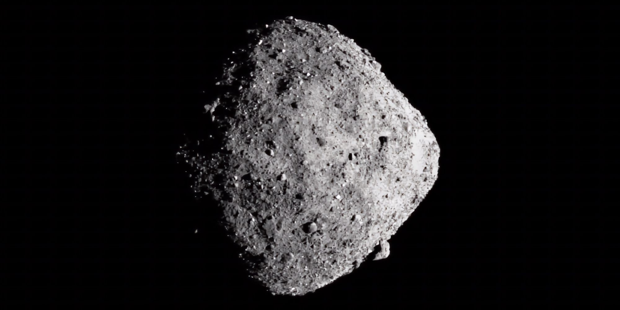 Photo of an asteroid, captured by NASA