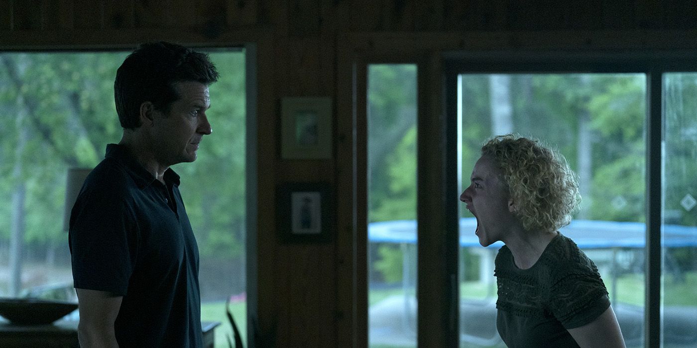 Ruth screaming at Marty in his house on Ozark.