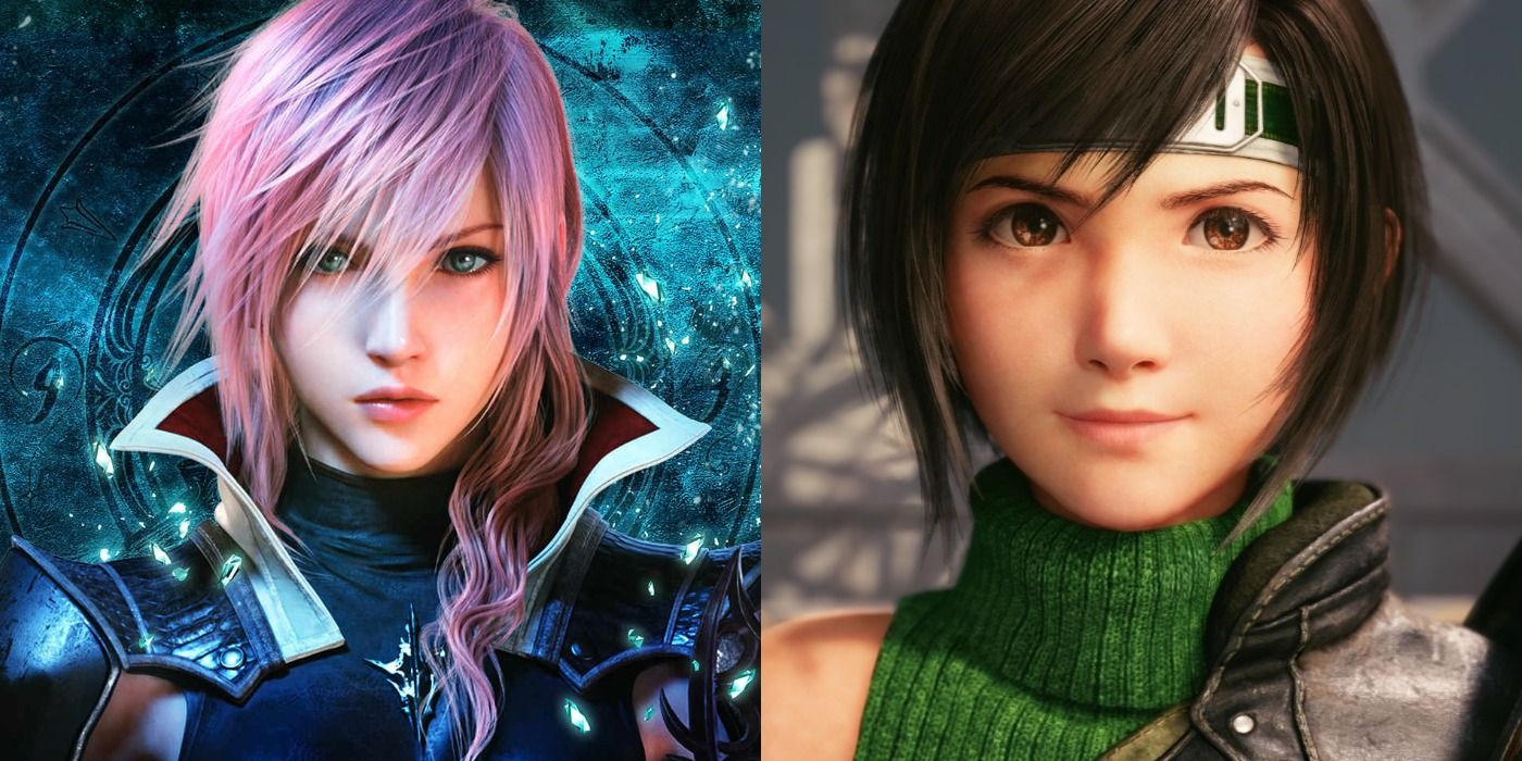 How does Final Fantasy portray its strong female characters?