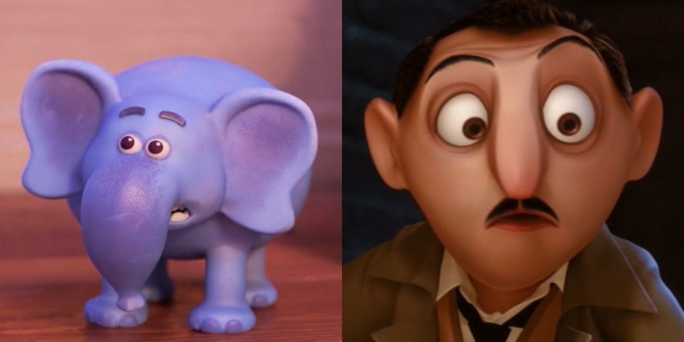 Melephant Brooks looks worried next to an equally concerned health inspector from Ratatouille.