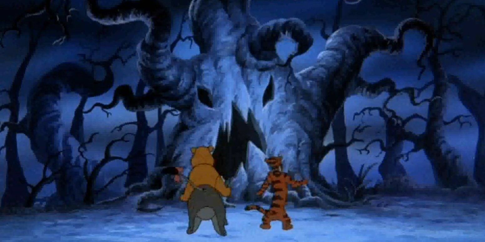 Eeyore, Tigger, and Pooh in Heffalump Halloween Movie
