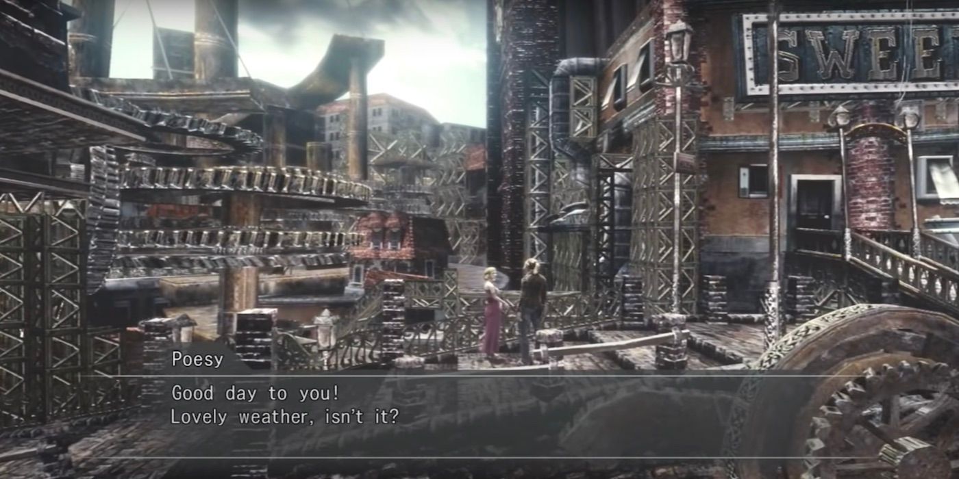 A screenshot from the JRPG Resonance of Fate