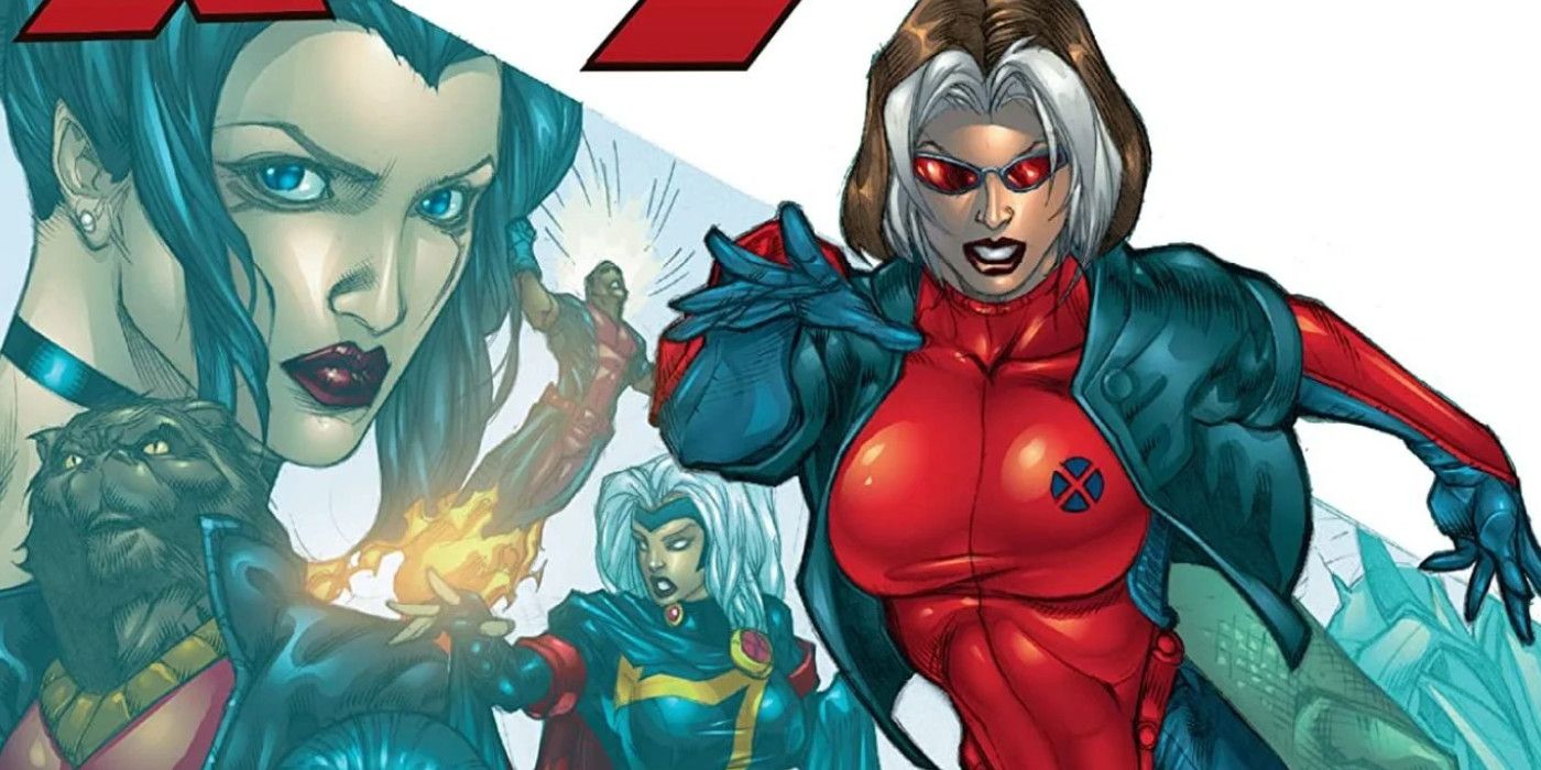 Rogue poses as Sage looks on in X-Treme X-Men.