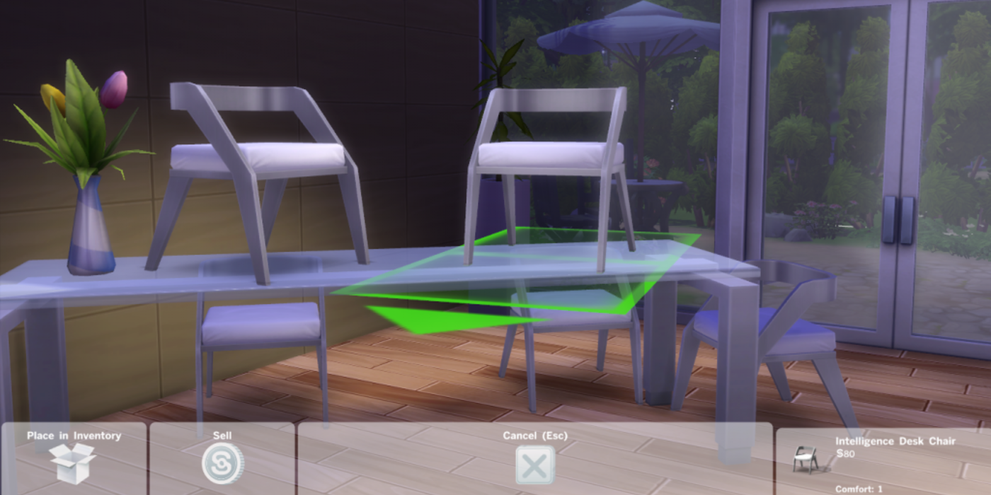 The Sims 4: How To Move Objects Up