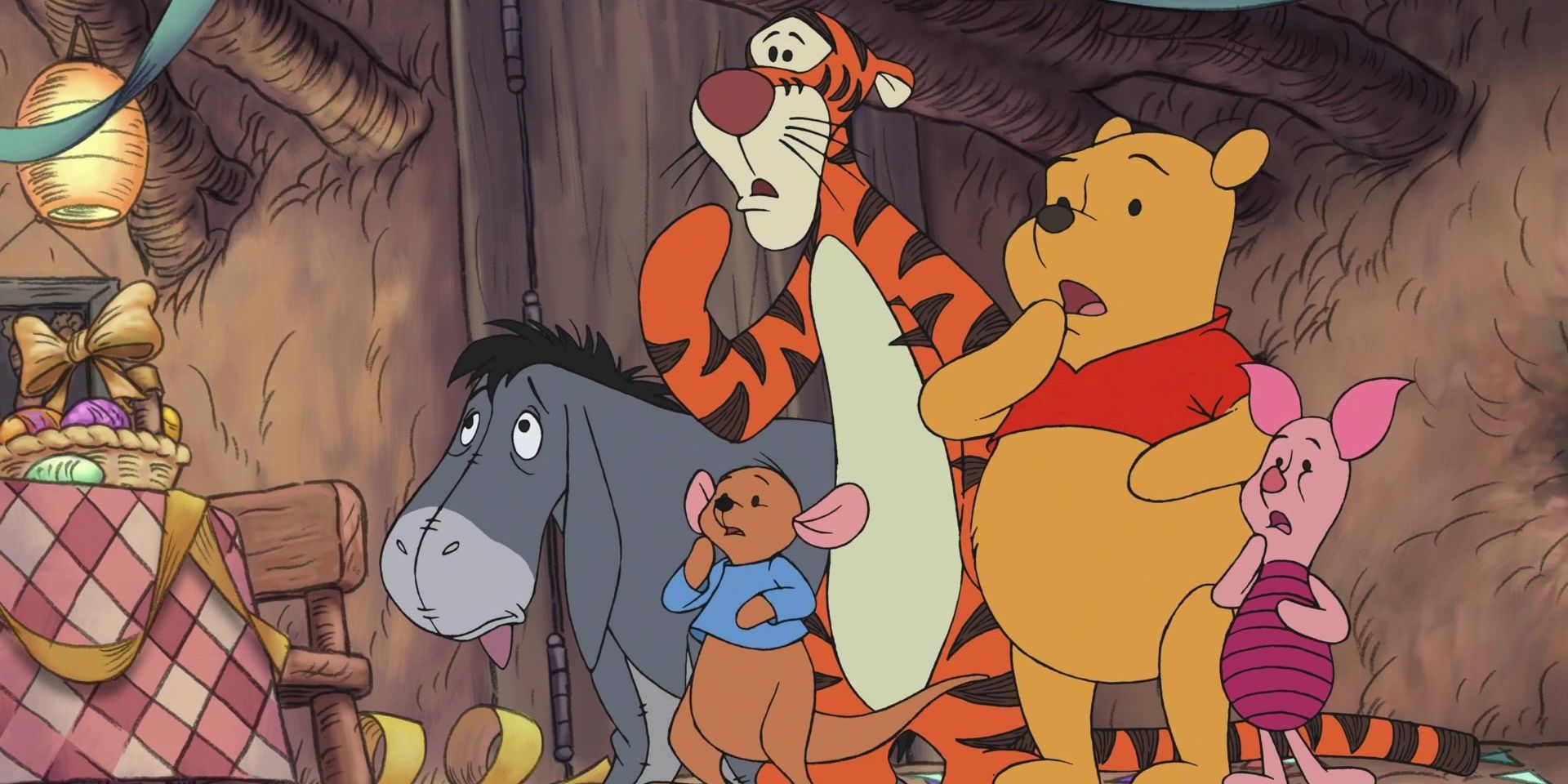 Characters in Pooh's Springtime with Roo