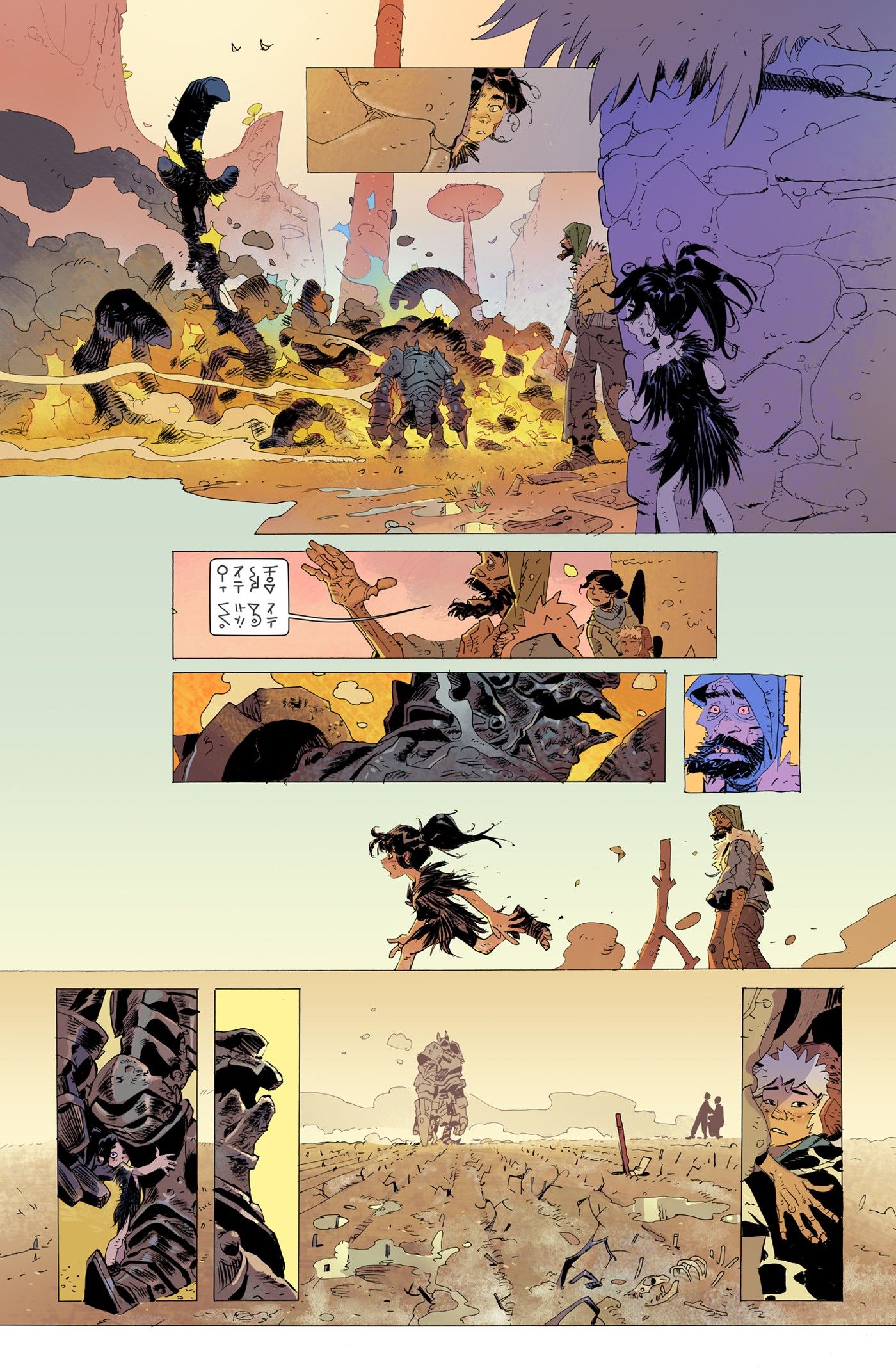 Step By Bloody Step Is Image Comics New, Wordless Epic (Exclusive Preview)