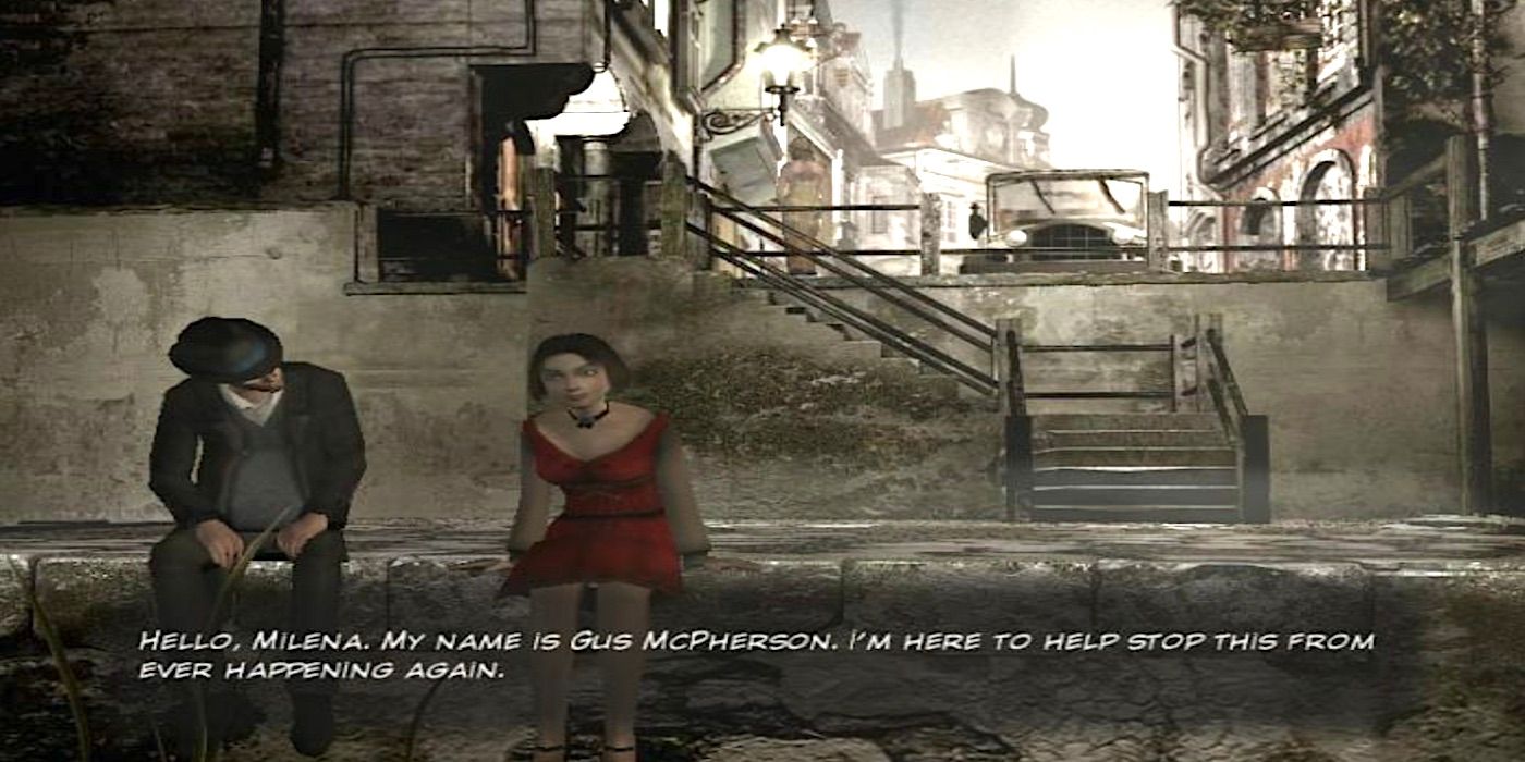A screenshot from the 2005 game Still Life