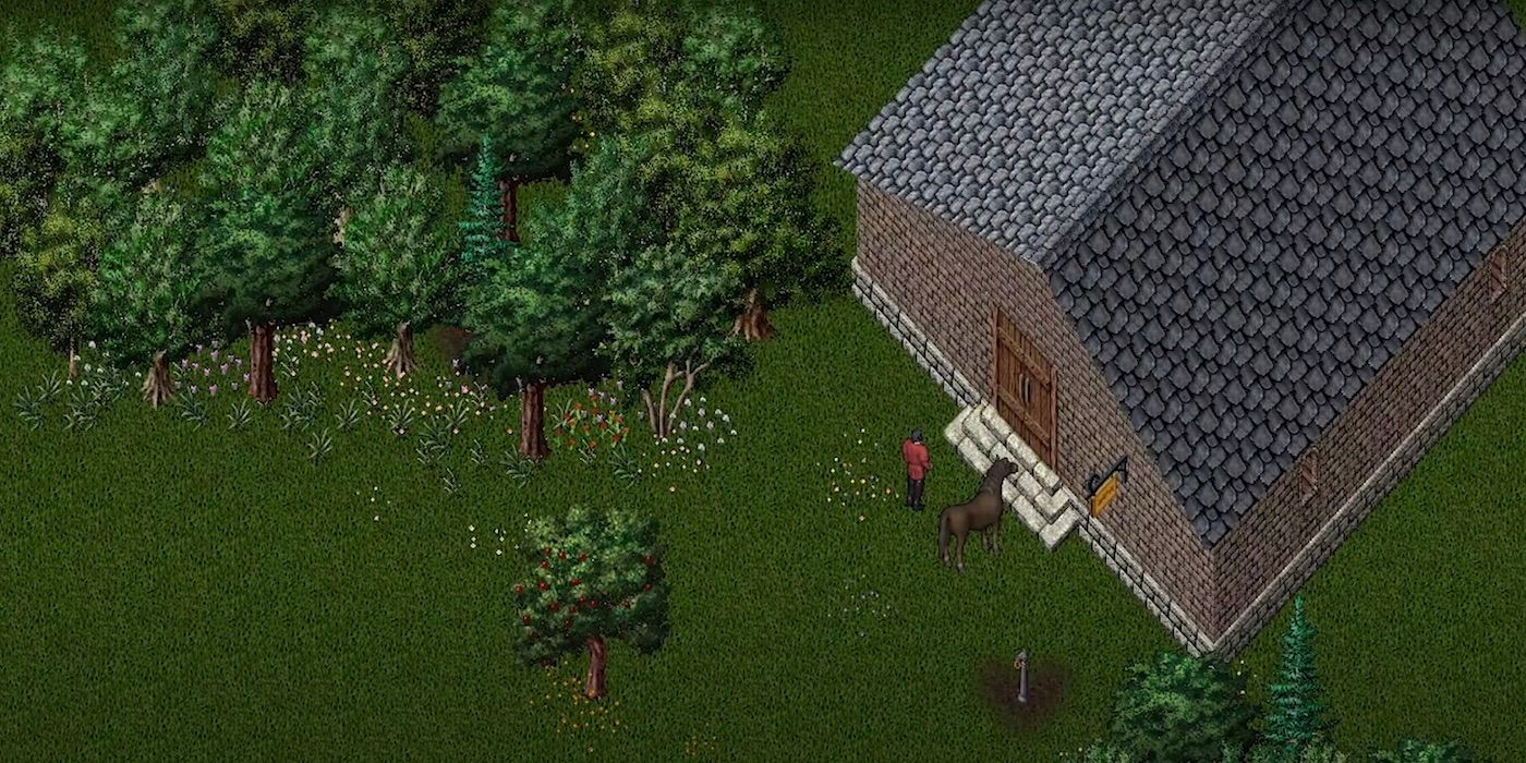 An example of a possible house in Ultima Online
