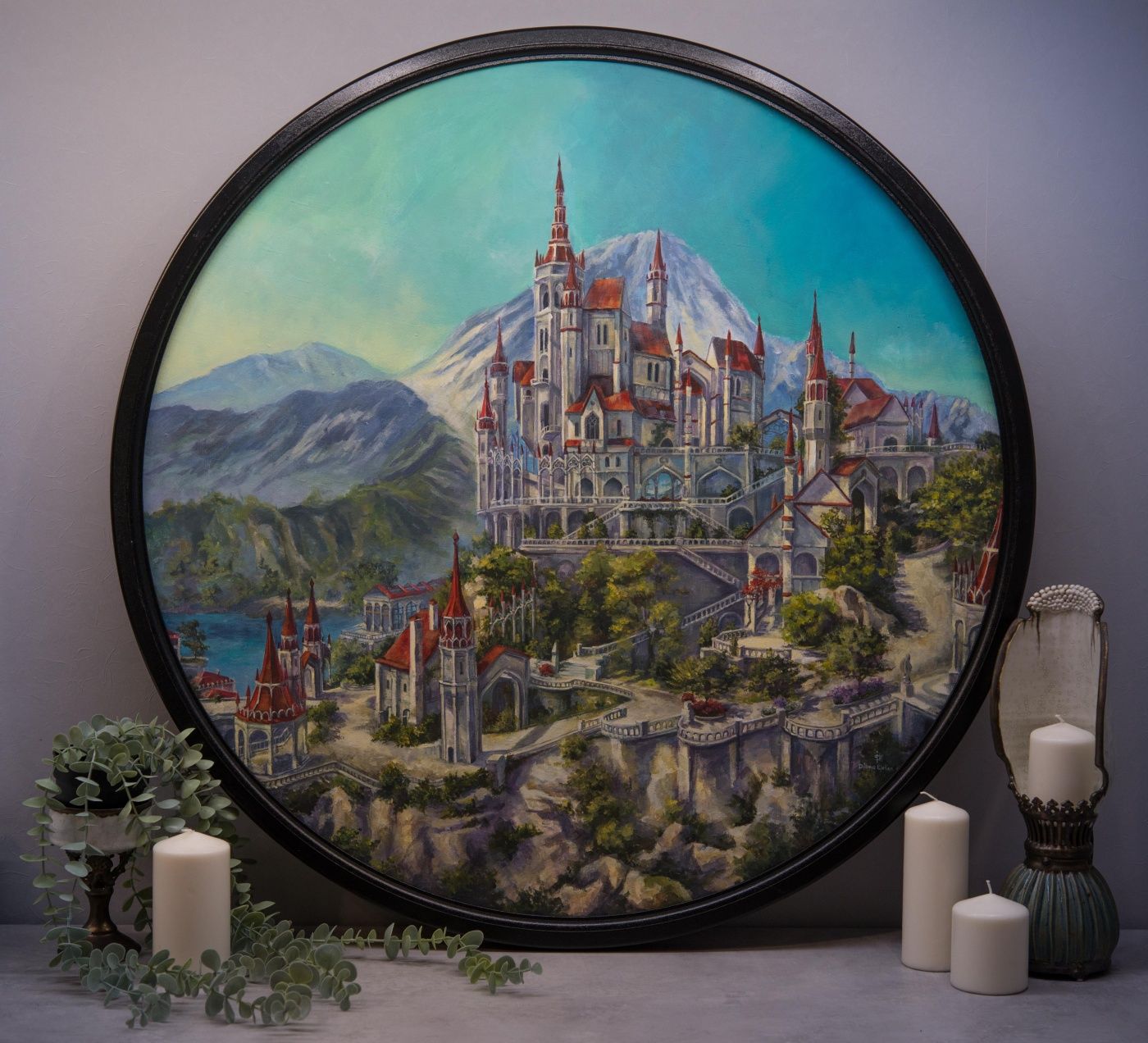 witcher 3 Beauclair Palace blood and wine painting
