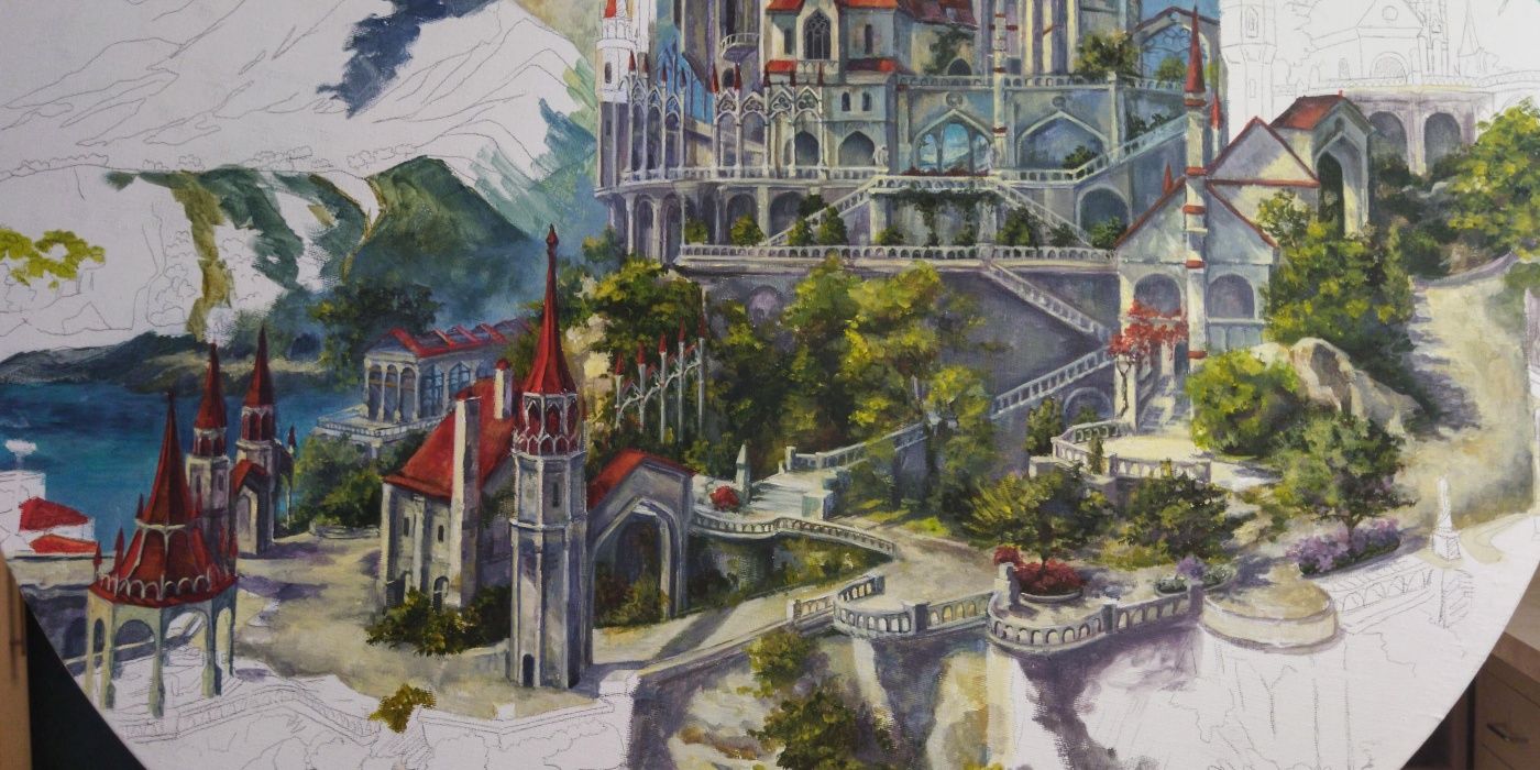 witcher 3 beauclair palace painting