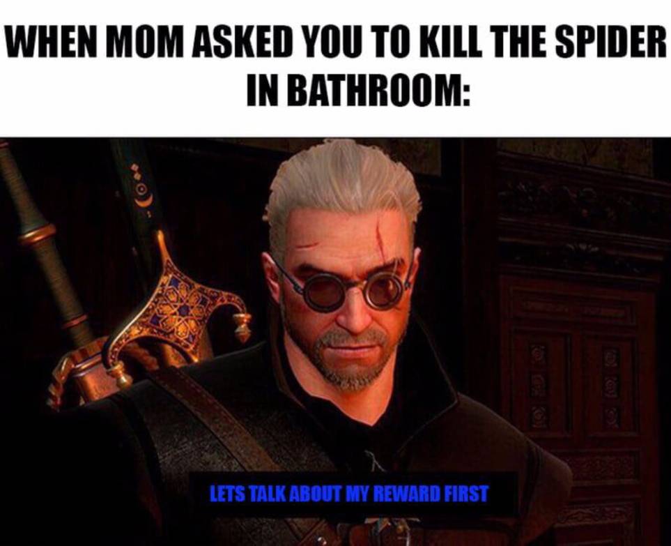 Witcher 3 10 Memes That Sum Up The Game Screen Rant Witcher 3 10 Memes That Sum Up The Game Screen Rant