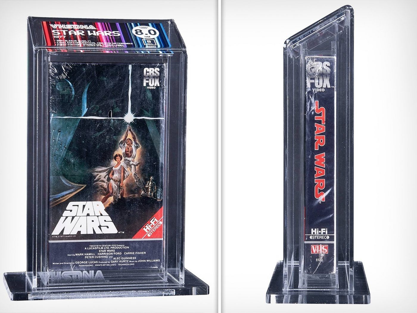 Star Wars VHS Tape Expected to Sell For 60K at Auction