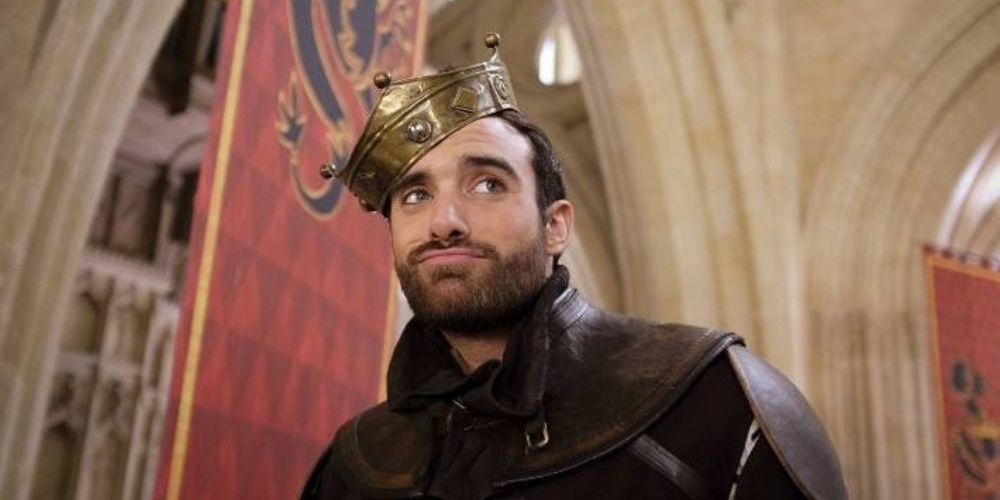 A knight wears a crown in Gallivant