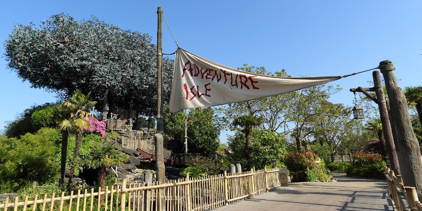 Adventure ISle at Disneyland Paris