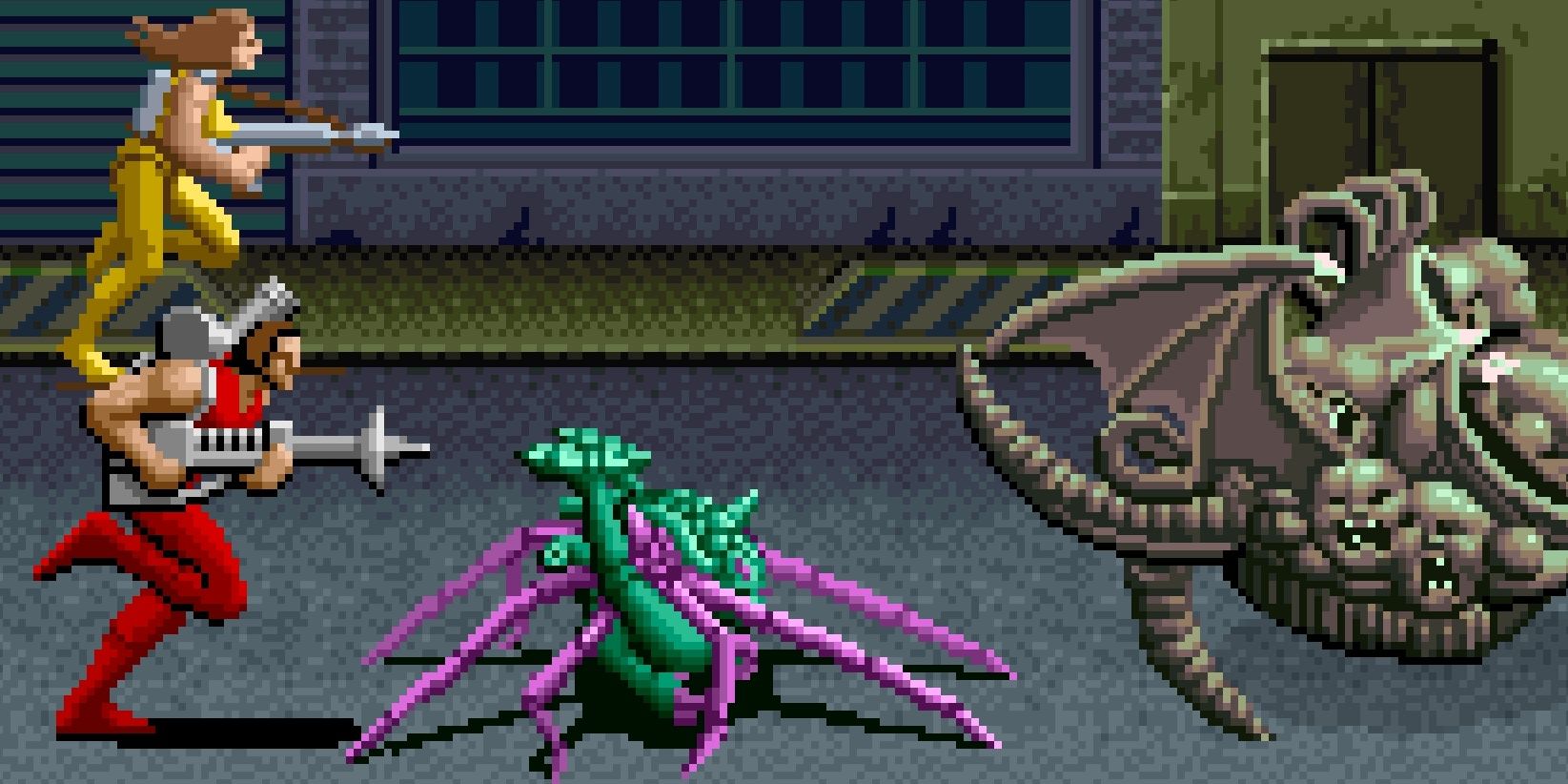 Alien Storm Gameplay Screenshot