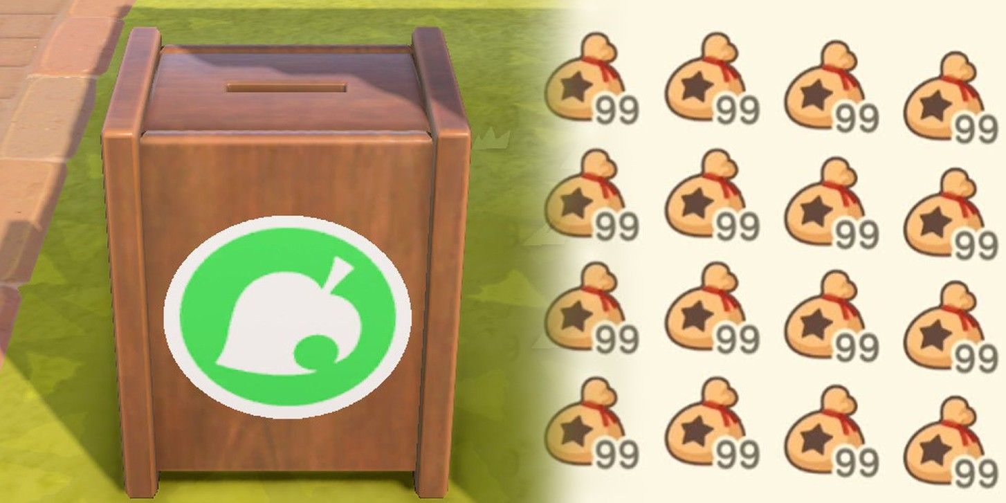 Caixa de doação de Animal Crossing Bells Easy