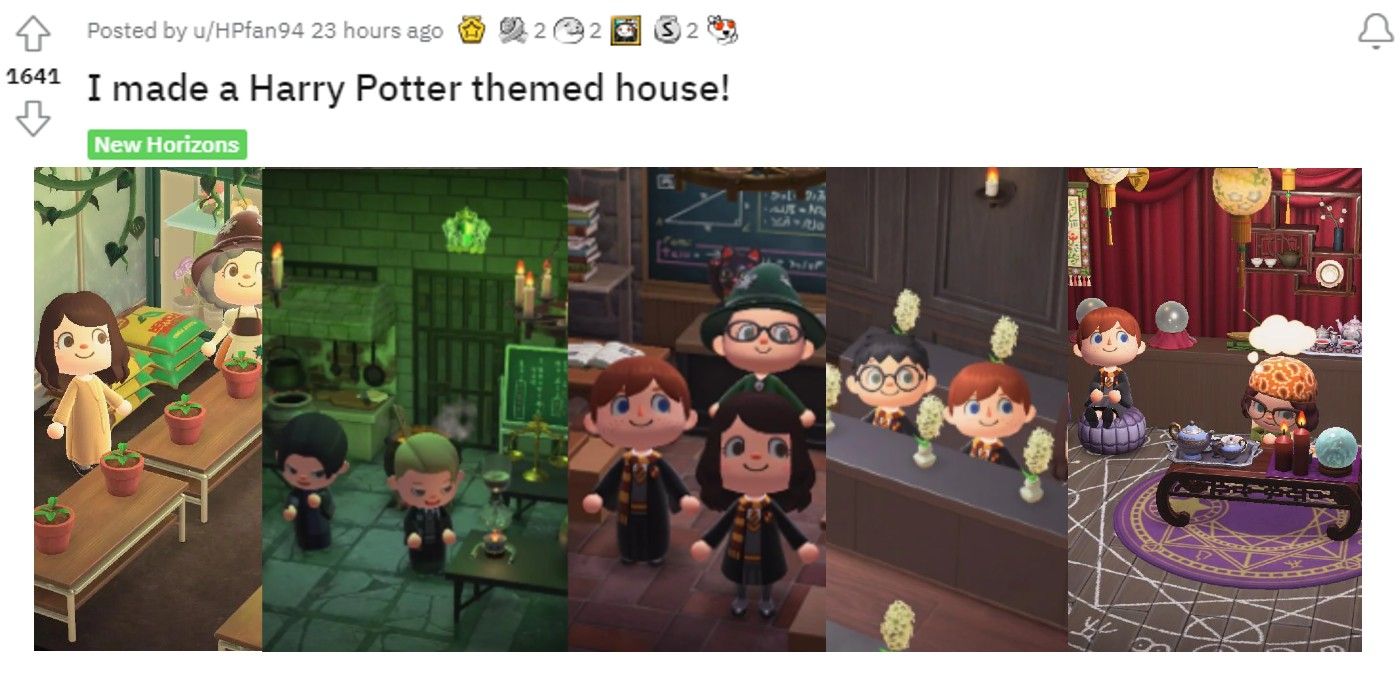 Animal Crossing Harry Potter Build Features All The Classrooms