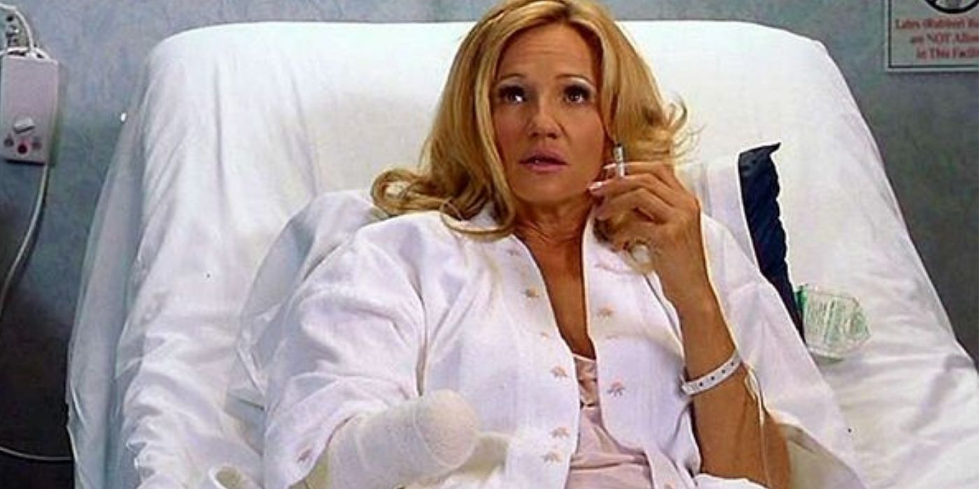 Annette Atkins sitting in a hospital room in Drop Dead Gorgeous