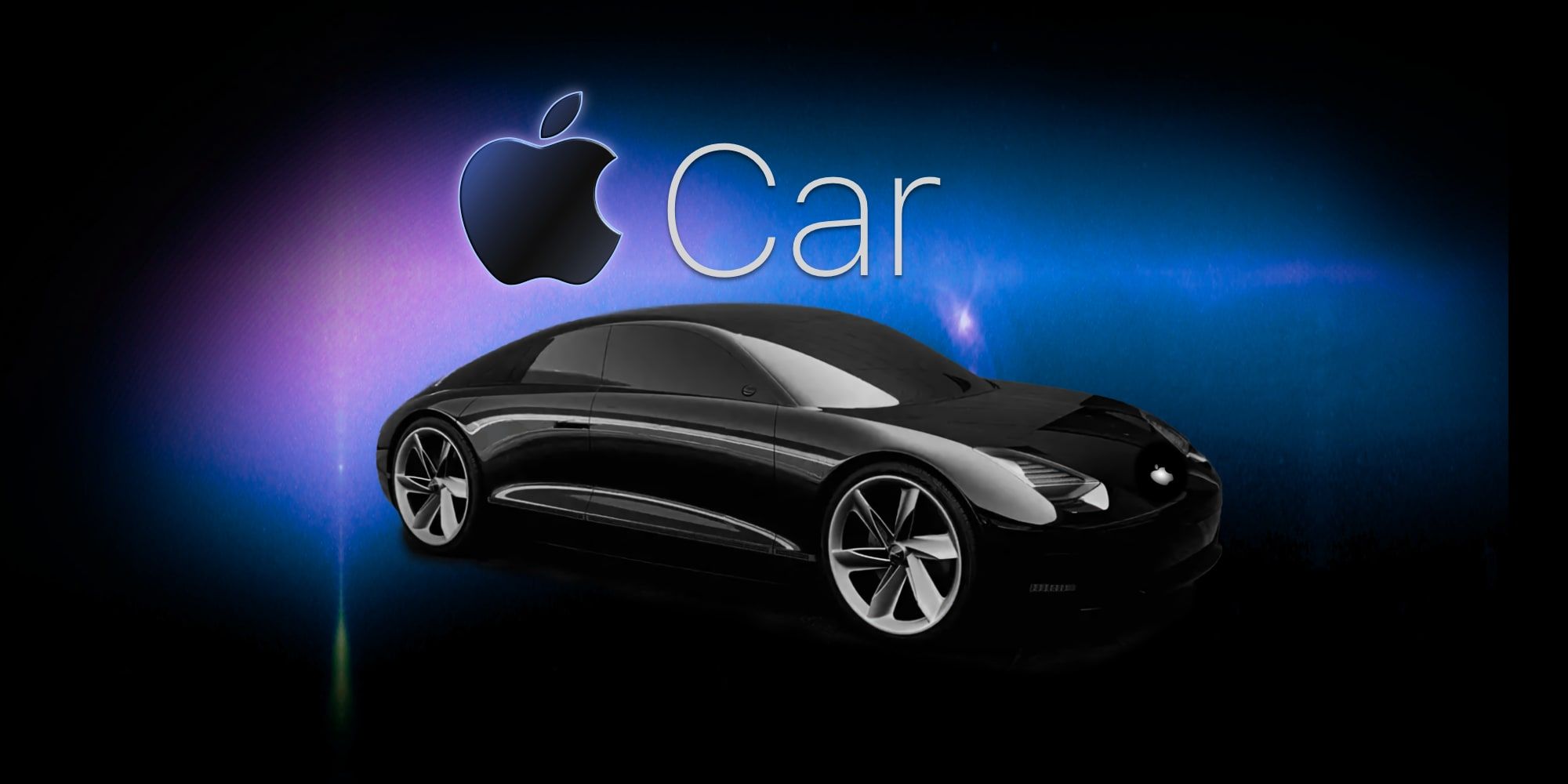 Apple Car Render Based On Hyundai Prophecy Concept Car