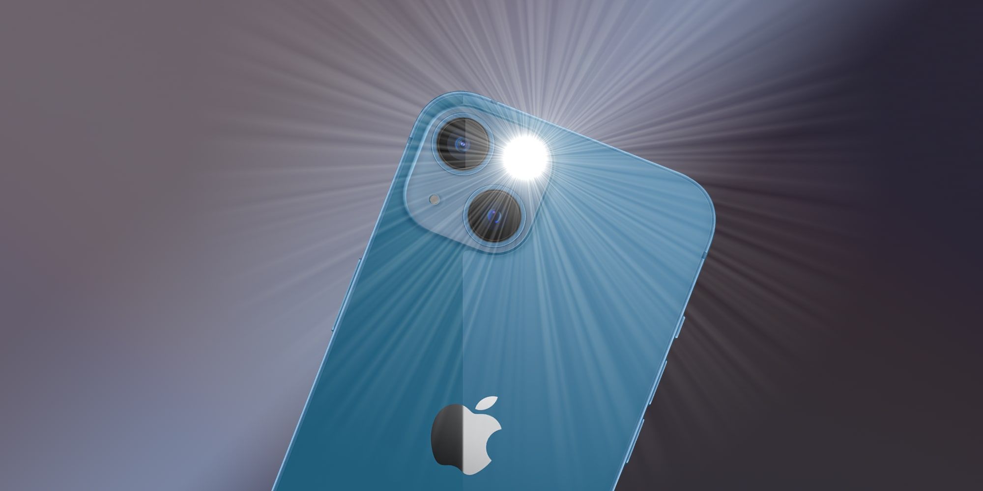 Where is deals flashlight on iphone