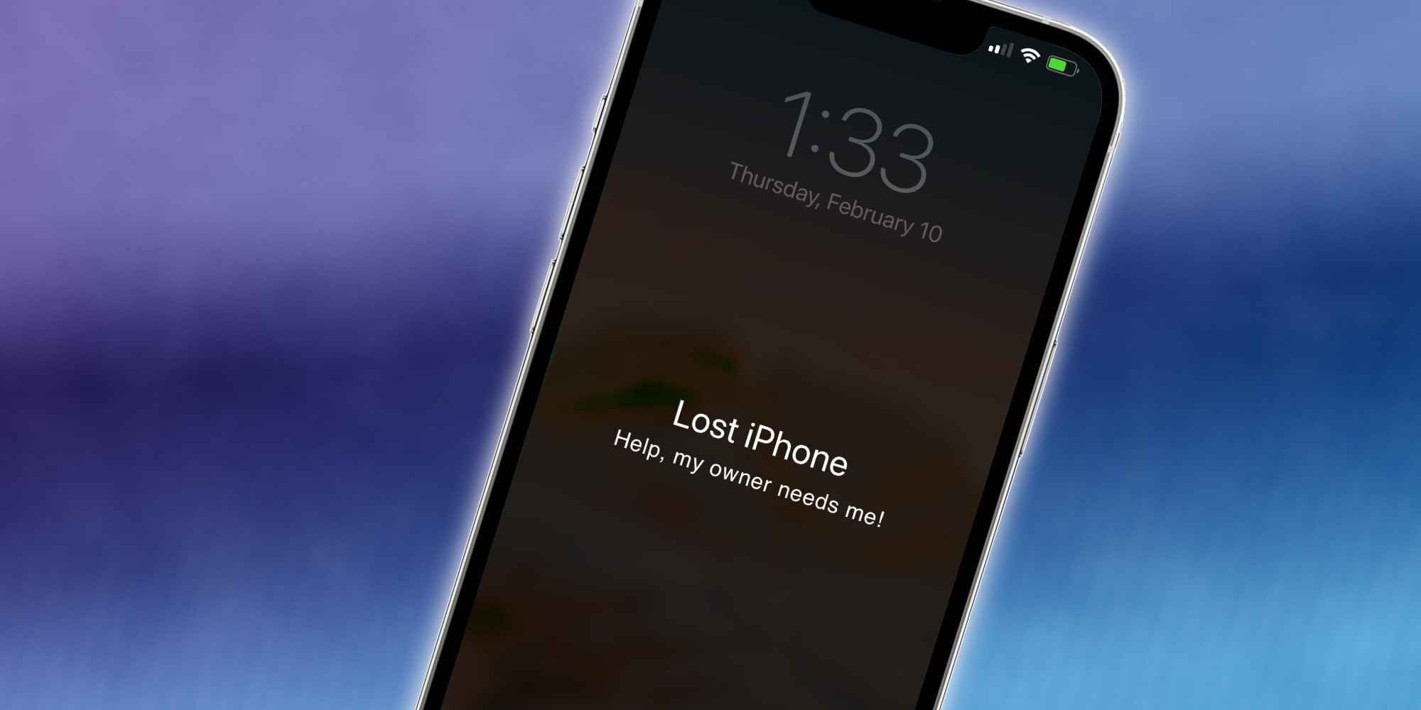 Apple iPhone In Lost Mode