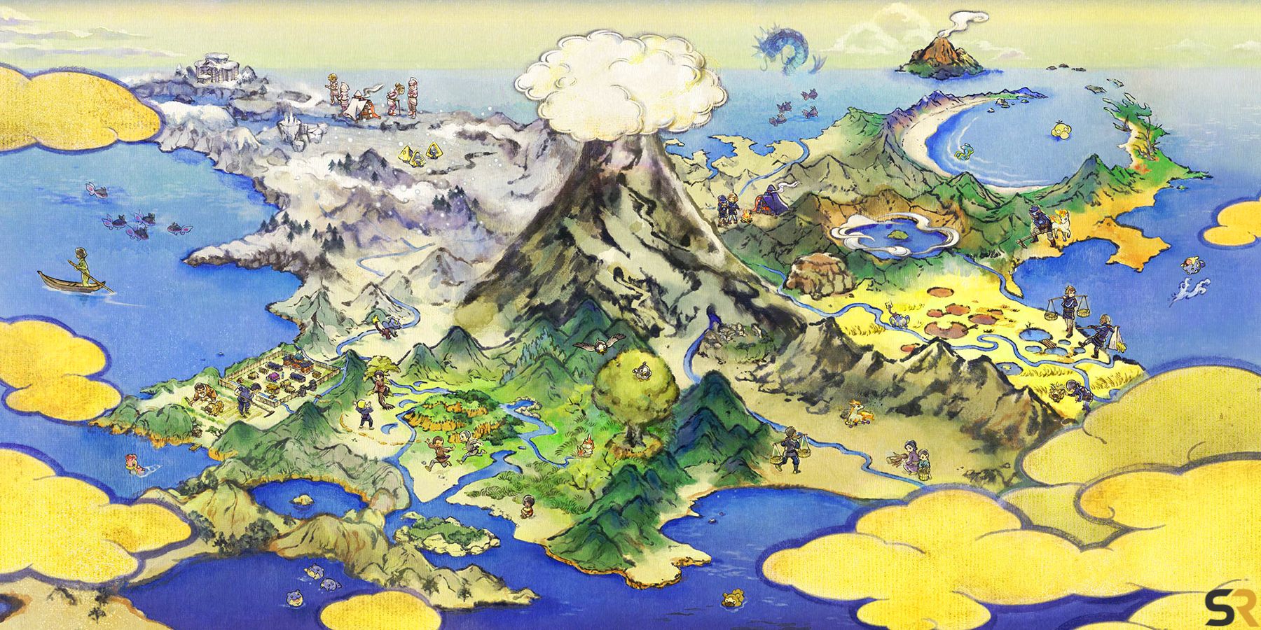 Pokémon Legends Arceus Map