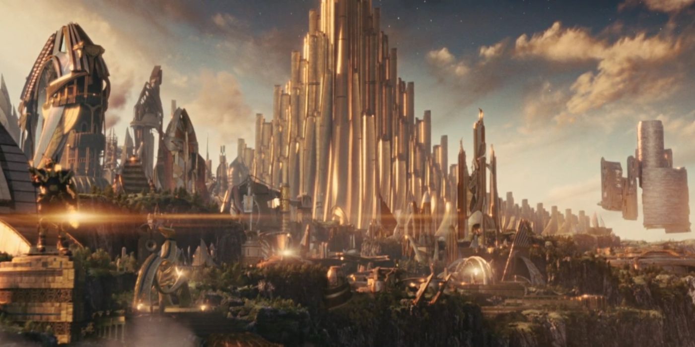 Asgard as seen in the MCU