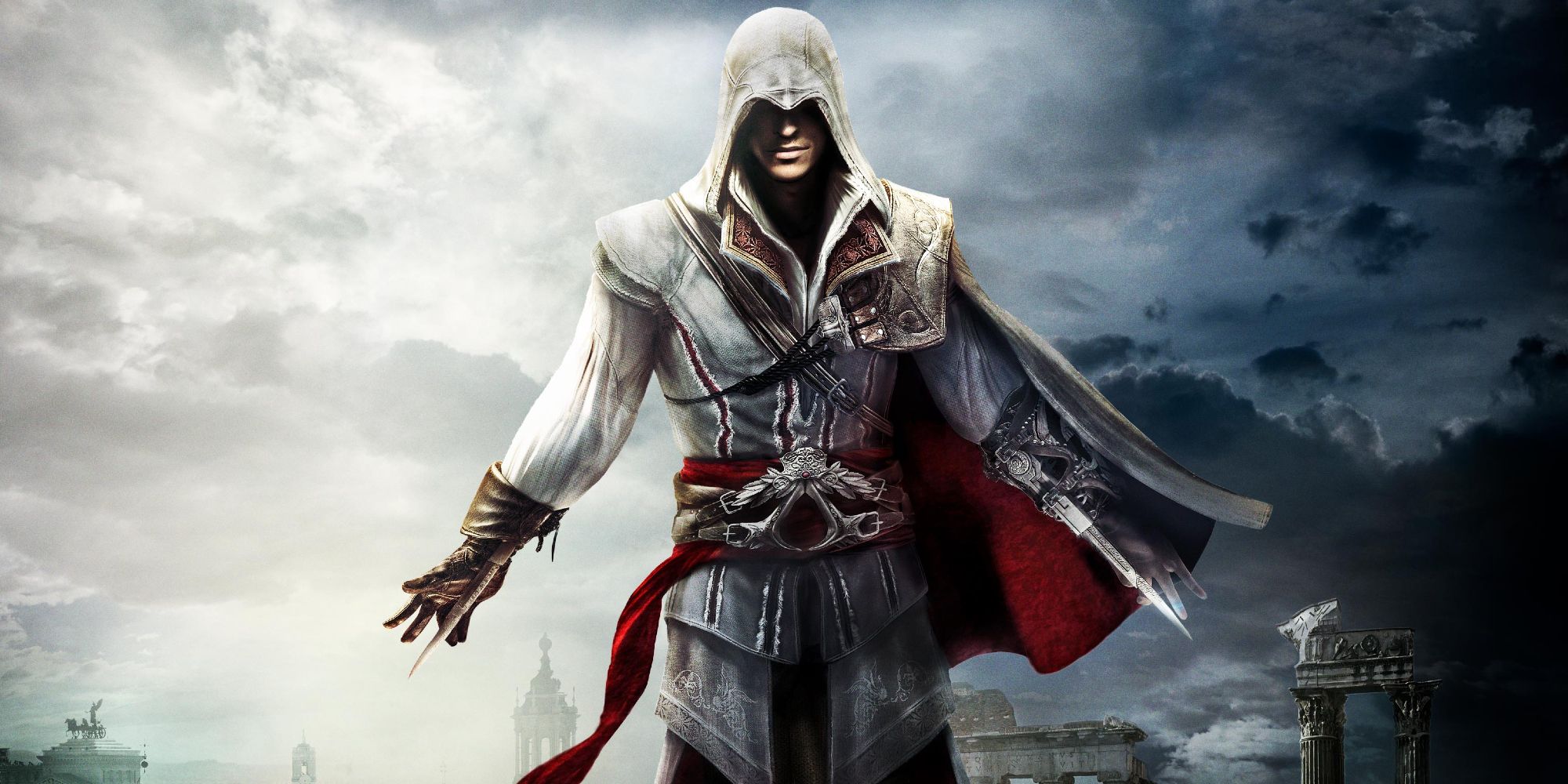 Ezio on the cover of Assassin's Creed: The Ezio Collection
