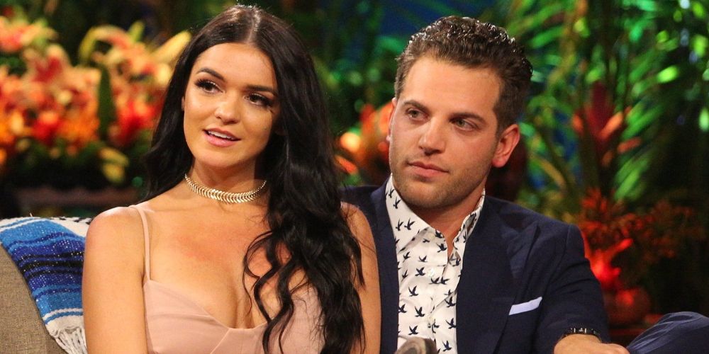 Raven and Adam sit next to each other on Bachelor in Paradise