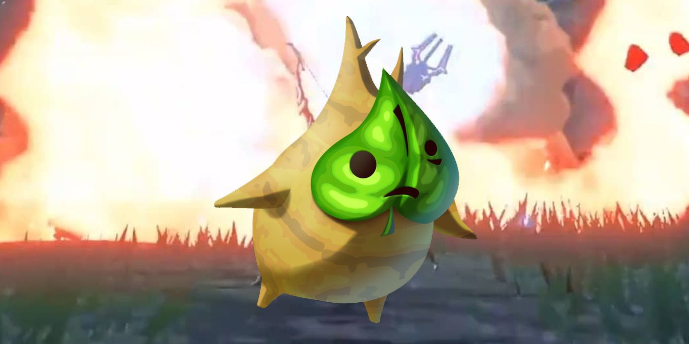 BOTW Korok Explosion