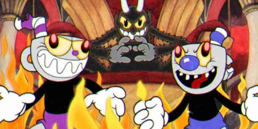 In the bad ending of Cuphead, the Devil turns Cuphead and Mugman evil.