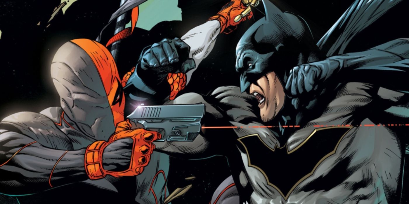 Batman Deathstroke 32 Cover DC Comics Rebirth