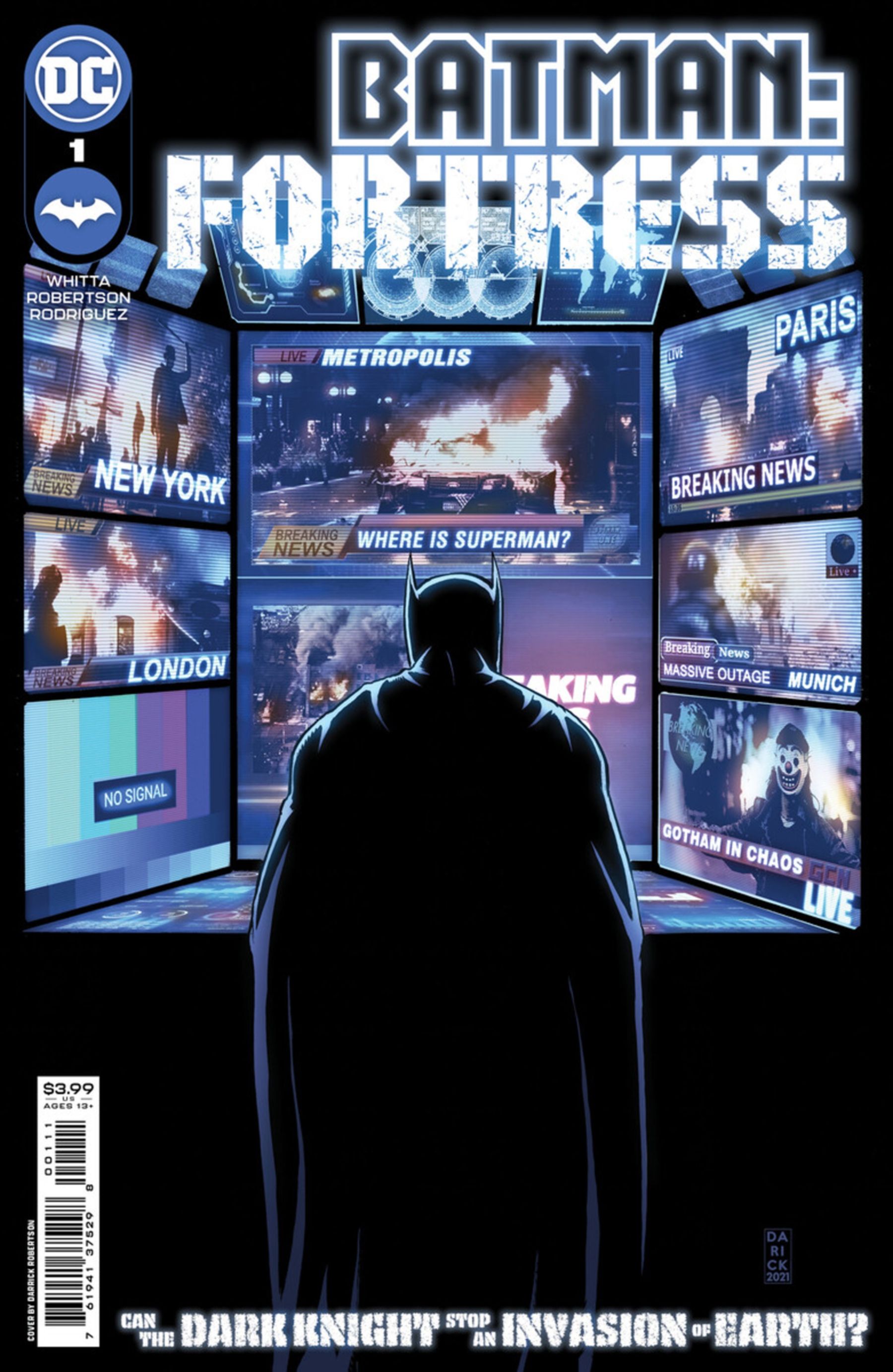 Batman Fortress #1 Cover DC Comics