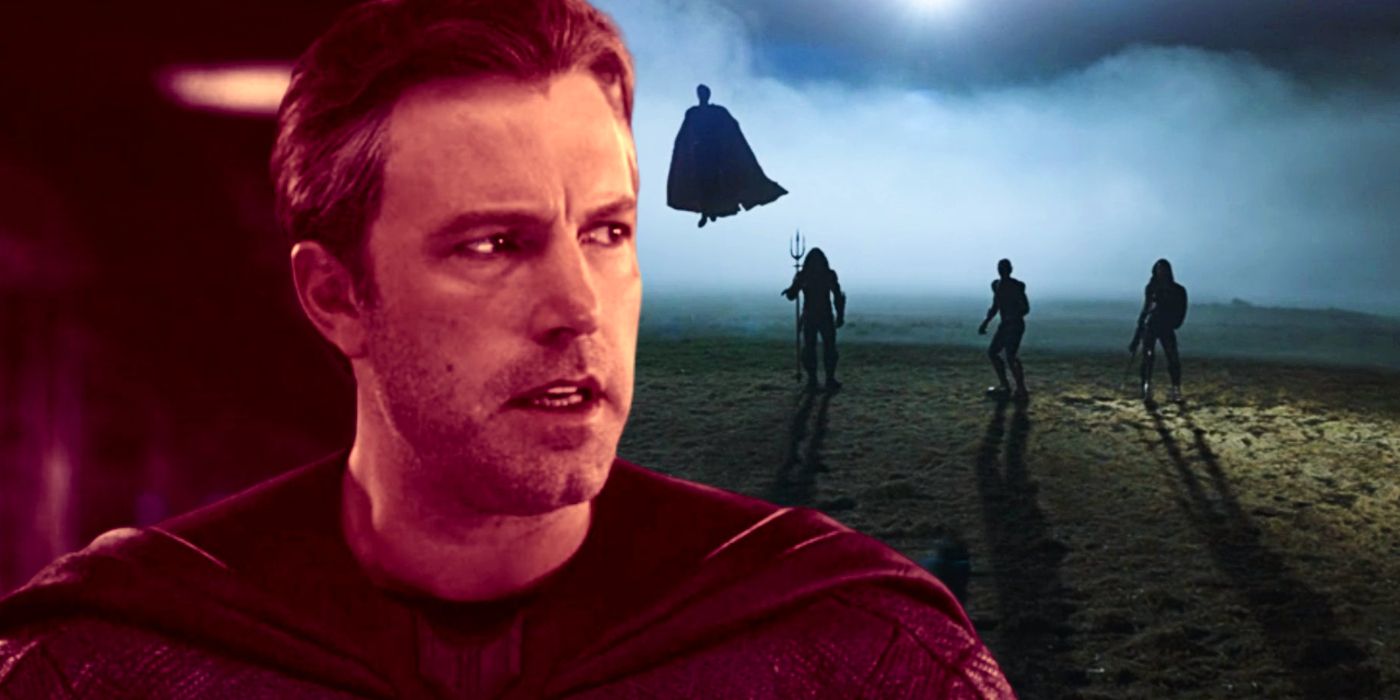 Ben Affleck as Batman and Justice League in Peacemaker