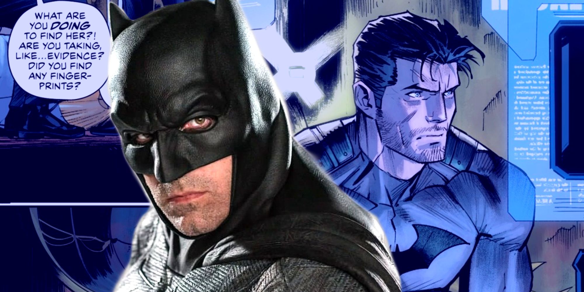 Ben Affleck's Batman in the DCEU and Bruce Wayne in DC Comics