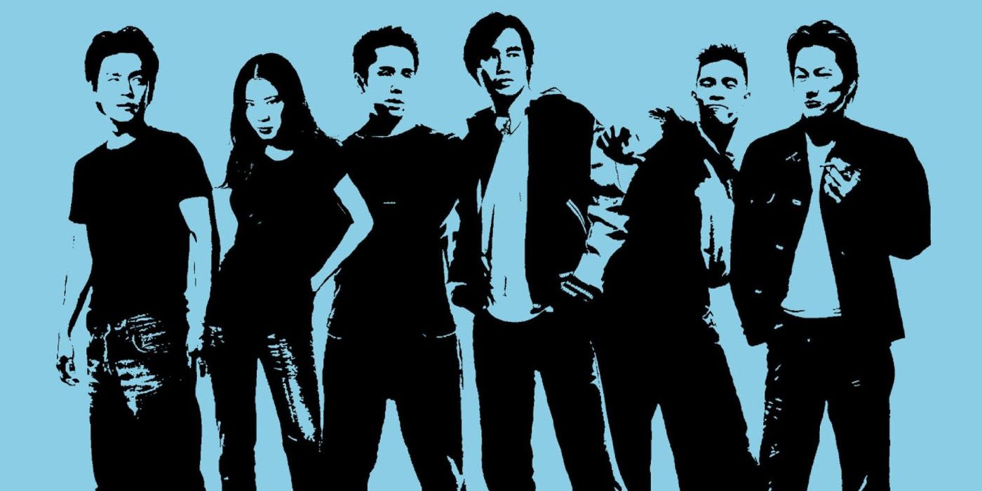 The cast of Better Luck Tomorrow on the poster