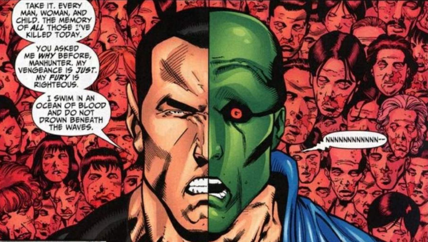 Black Adam Martian Manhunter