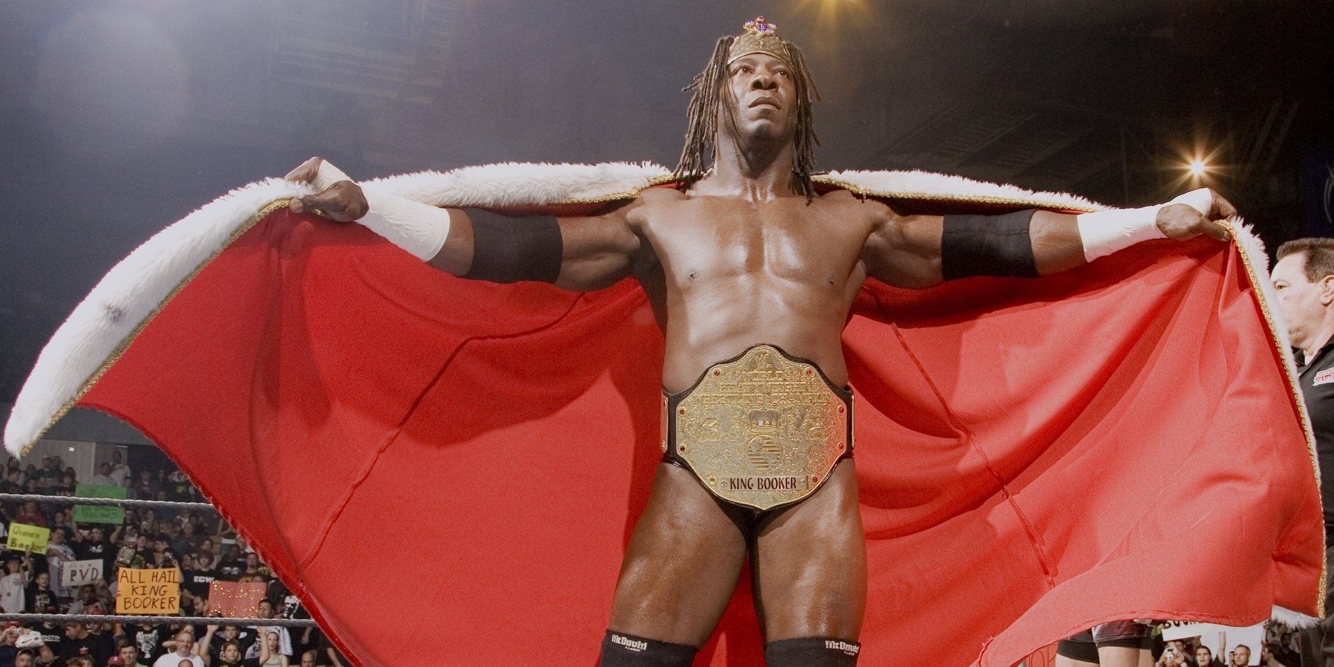 Booker T as WWE World Champion