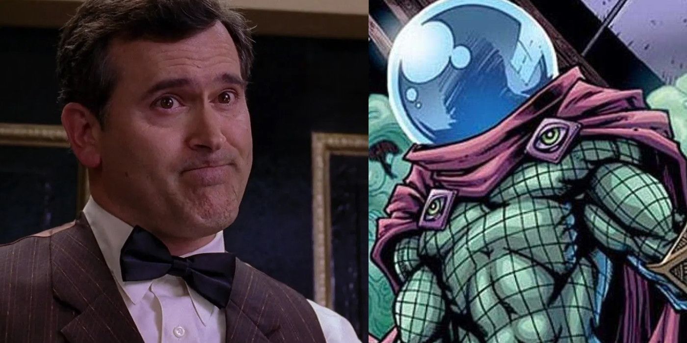 Bruce Campbell and Mysterio
