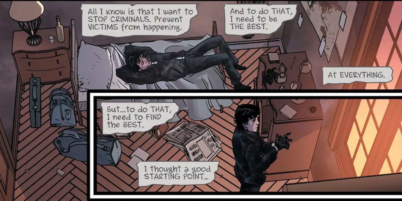 Bruce Wayne in Paris in Batman The Knight #2