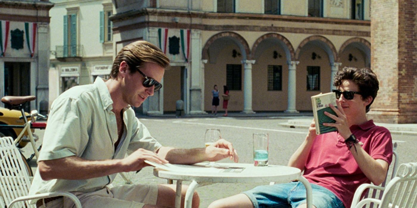 Oliver and Elio in Lombardy in Call Me By Your Name