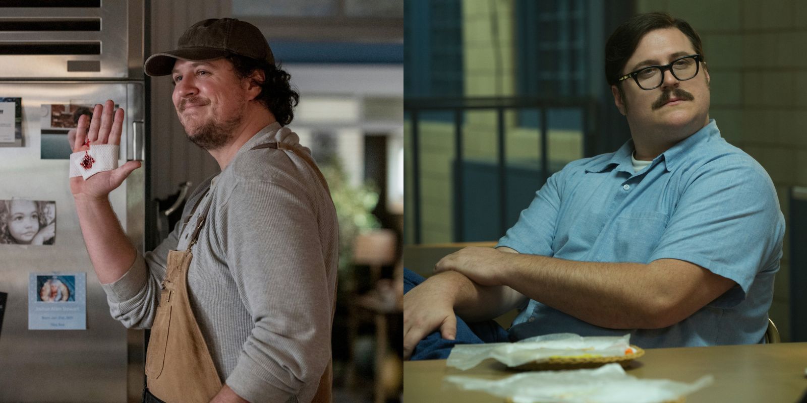 Cameron Britton - The Women in the House and Mindhunter Split Screen