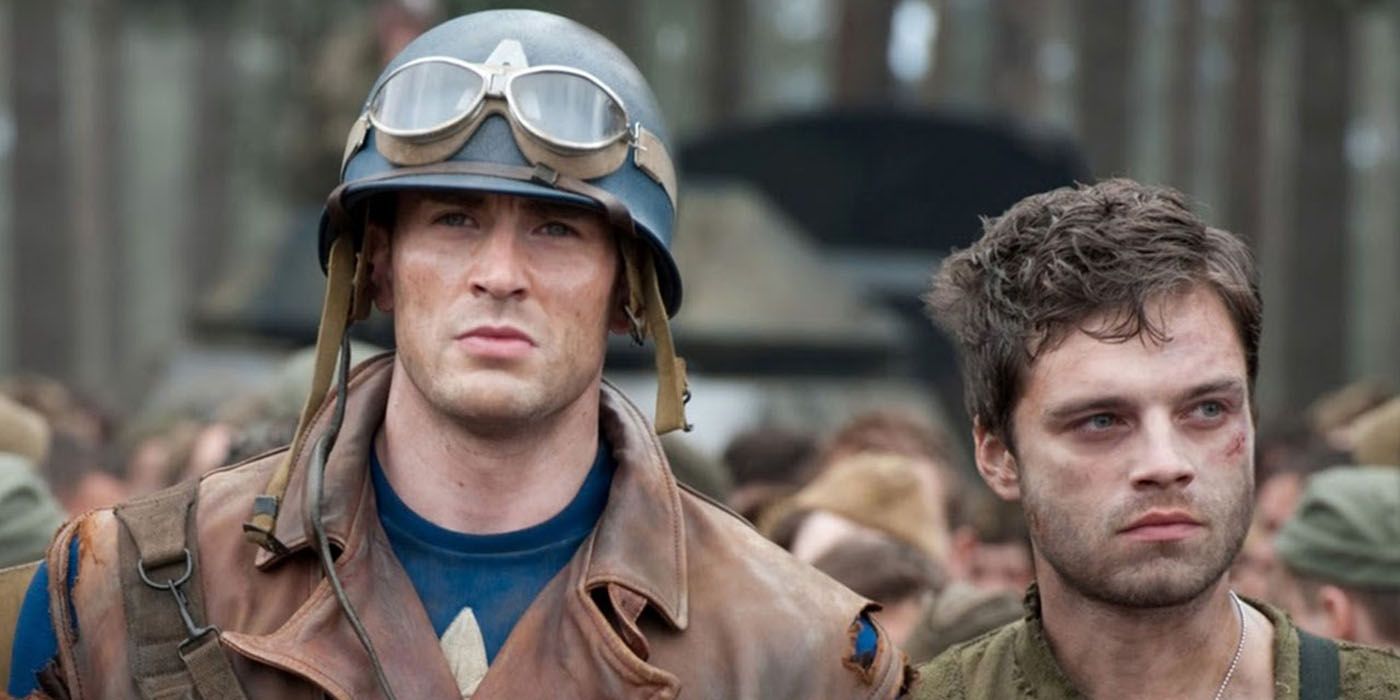 Captain America and Bucky Barnes in World War II.