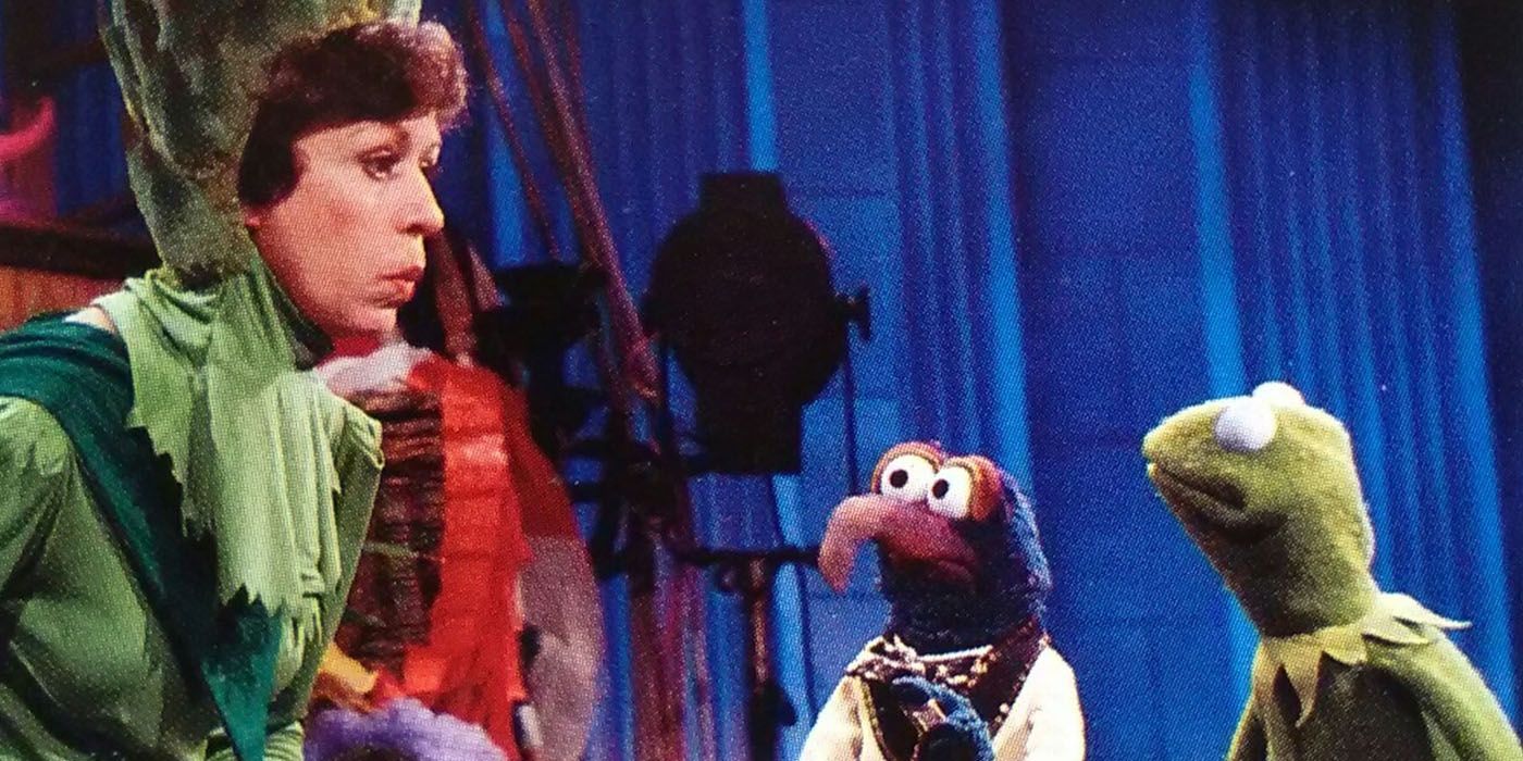 Carol Burnett, Gonzo and Kermit the Frog in The Muppet Show