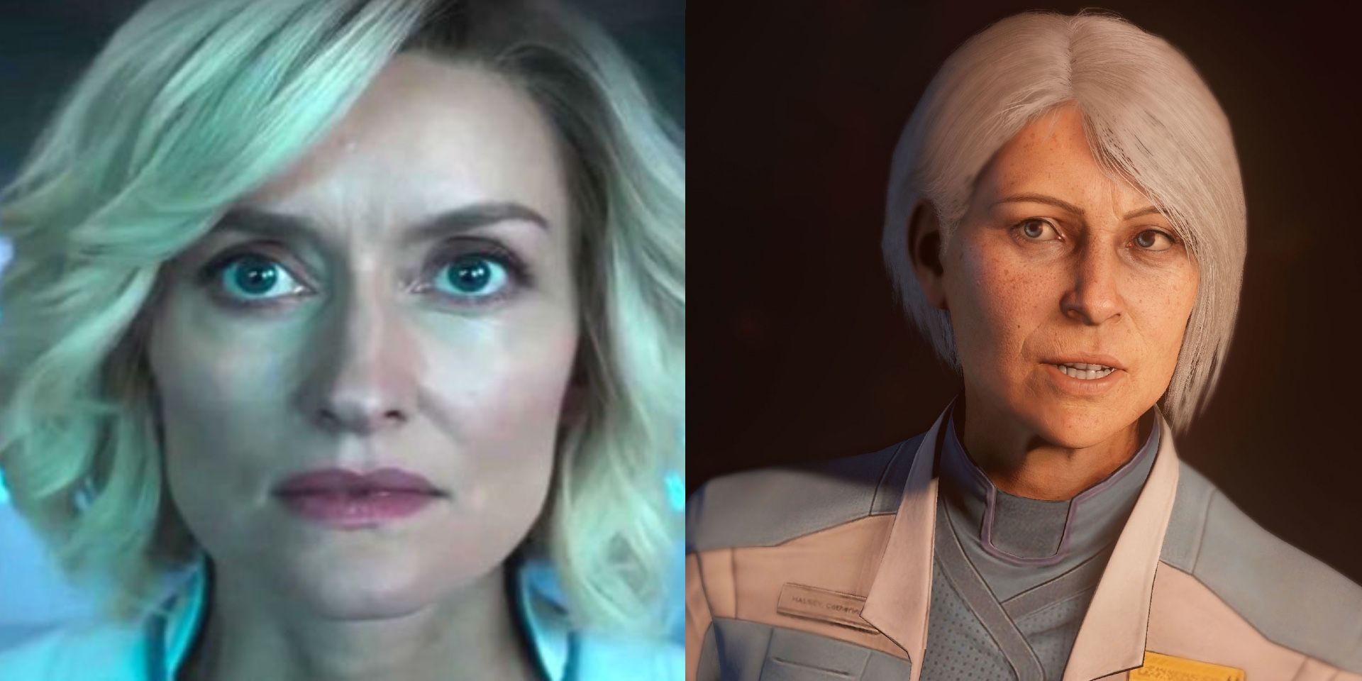 Dr. Halsey in the Halo TV show and game