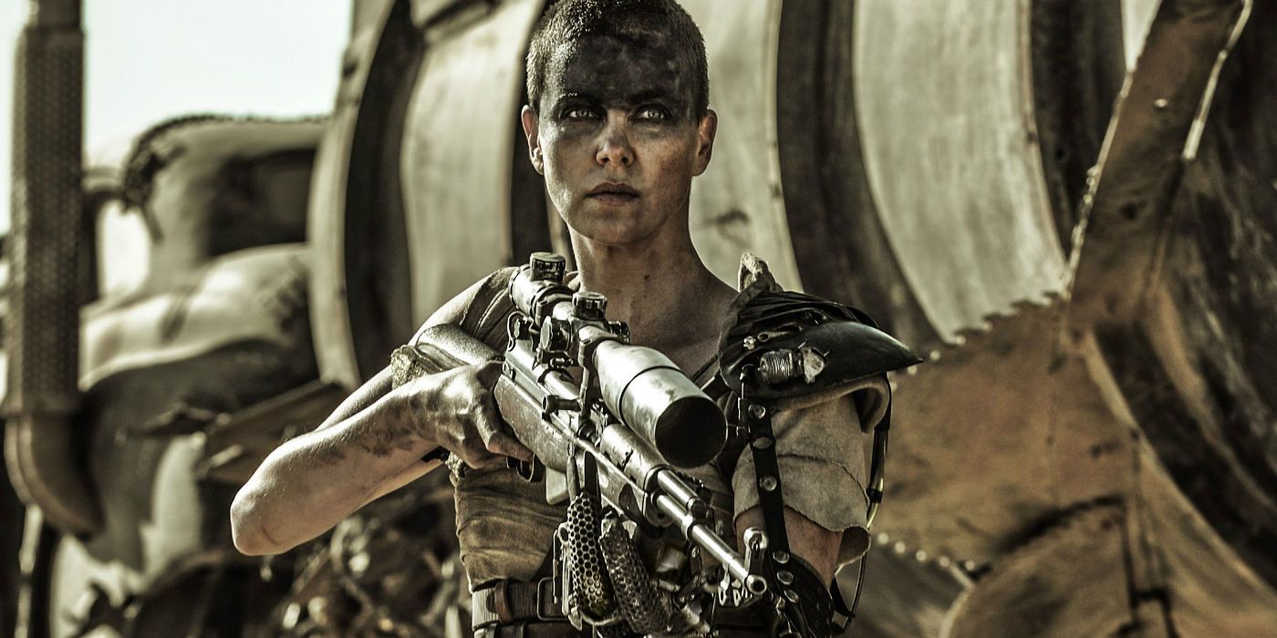 Charlize Theron as Furiosa in Mad Max Fury Road