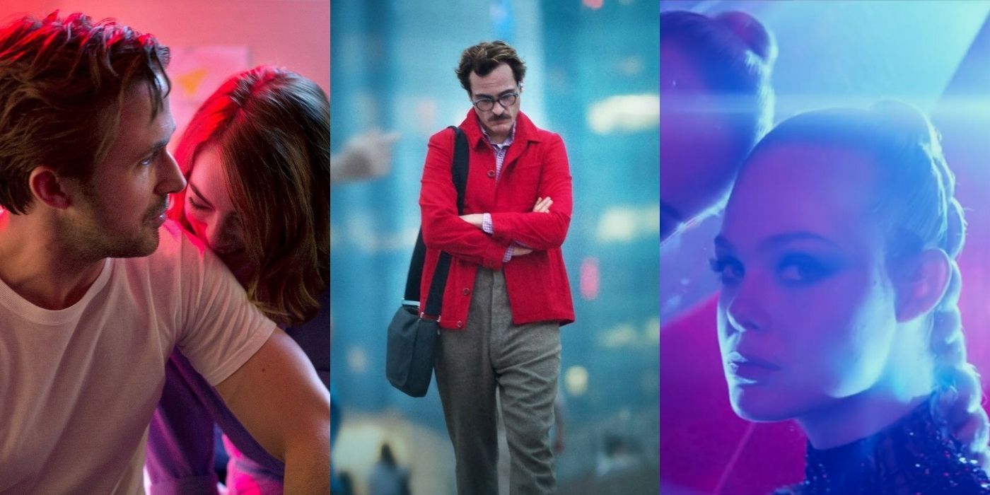 Aesthetically Pleasing Use Of Color In Films, Including La La Land, Her, and Neon Demon.