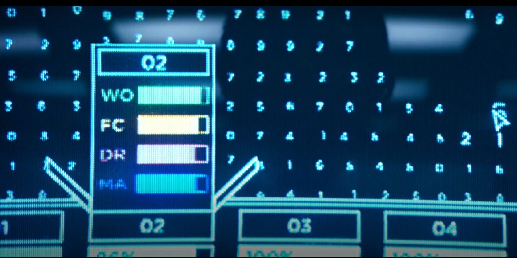 Four Tempers clue in computer screenshot, Severance Episode 1 &quot;Good News About Hell.&quot;